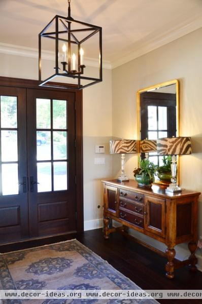 traditional entry by Sprague Construction