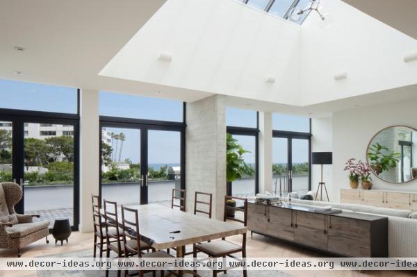 modern dining room by C O N T E N T Architecture