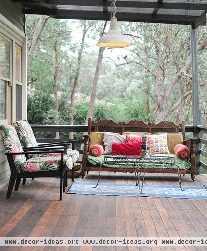 eclectic patio by Sweet William