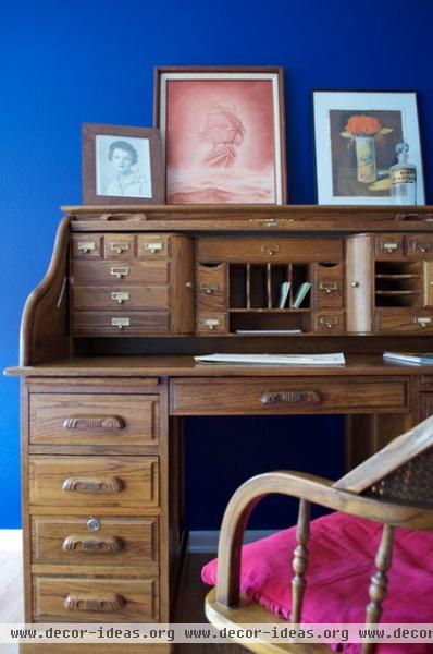 midcentury home office by Sarah Greenman