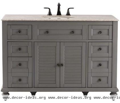 transitional bathroom vanities and sink consoles by Home Decorators Collection