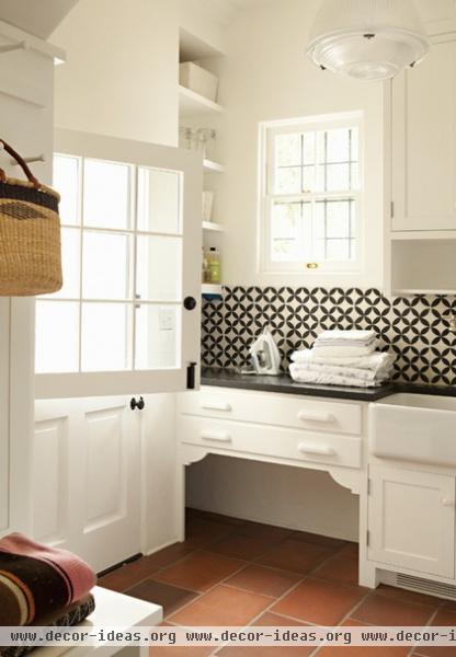 traditional laundry room by Tim Barber LTD Architecture & Interior Design