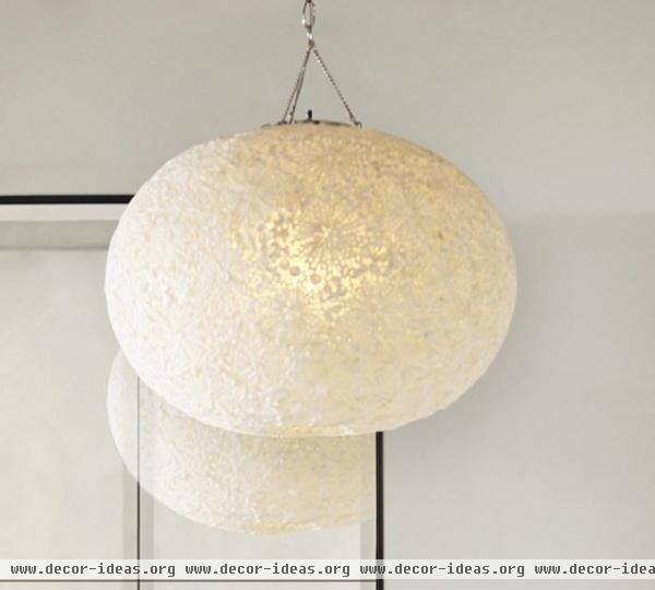 contemporary pendant lighting by Pottery Barn