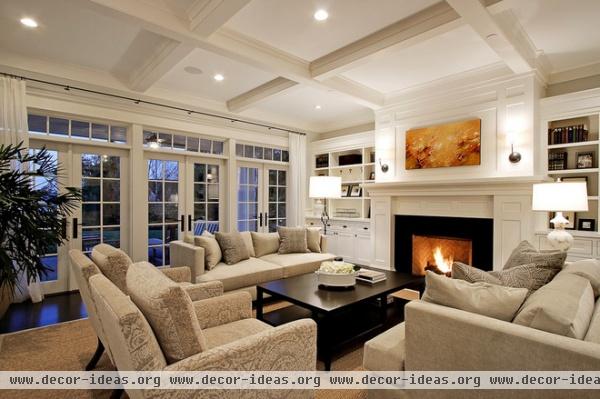 traditional living room by Paul Moon Design