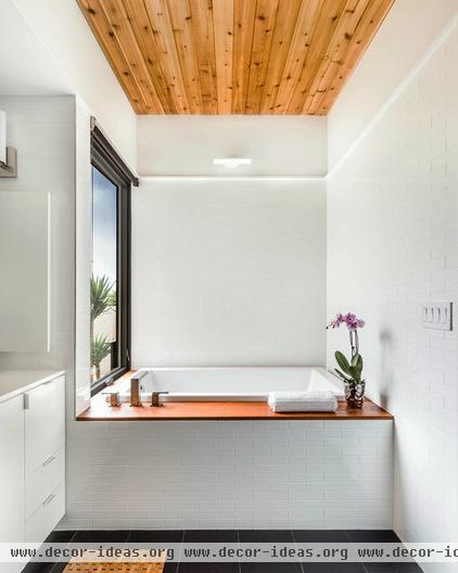 contemporary bathroom by A Parallel Architecture