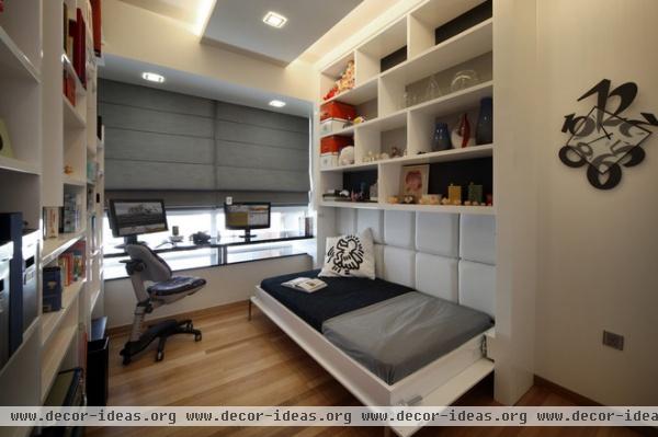 modern bedroom by The Interior Place (S) Pte Ltd