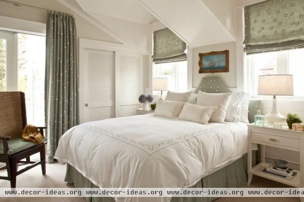 beach style bedroom by Anne Michaelsen Design