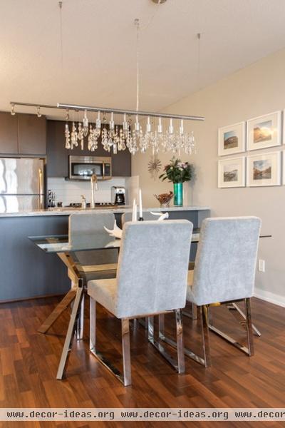 contemporary dining room by Heather Merenda