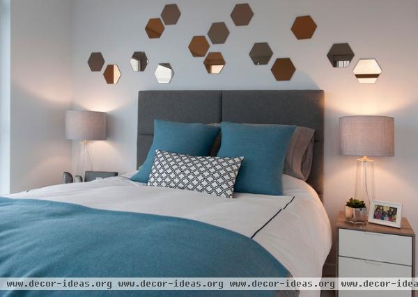 contemporary bedroom by Heather Merenda