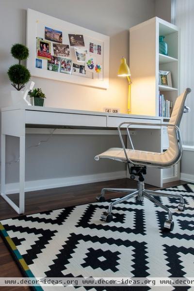 contemporary home office by Heather Merenda