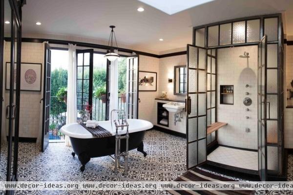 traditional bathroom by Deirdre Doherty Interiors