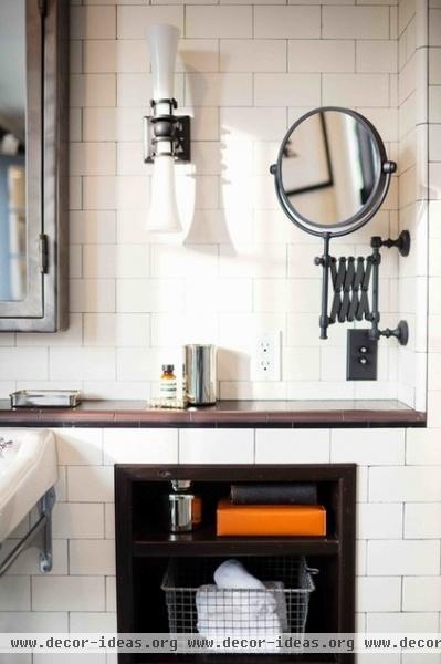 traditional bathroom by Deirdre Doherty Interiors