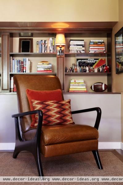 eclectic home office by Joe Schmelzer, Inc. dba Treasurbite Studio, Inc.