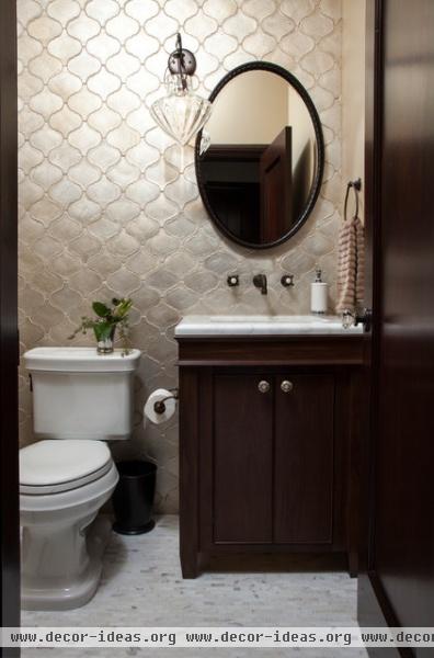 mediterranean bathroom by Plath & Company