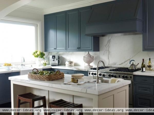 traditional kitchen by Benjamin Dhong Interiors