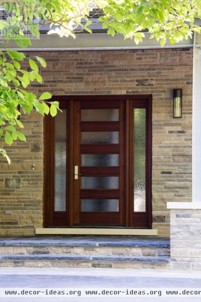 contemporary entry by David Small Designs