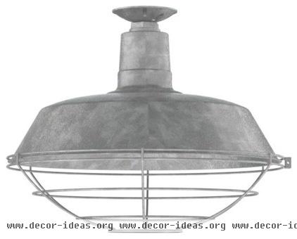 industrial ceiling lighting by Barn Light Electric Co