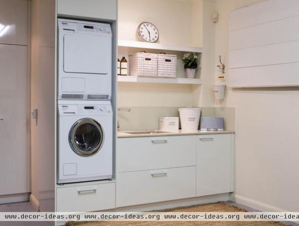 traditional laundry room by Interiors By Darren James