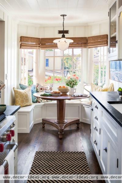 beach style dining room by Clark Collins - Collins Design & Development