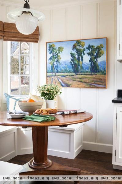 beach style dining room by Clark Collins - Collins Design & Development