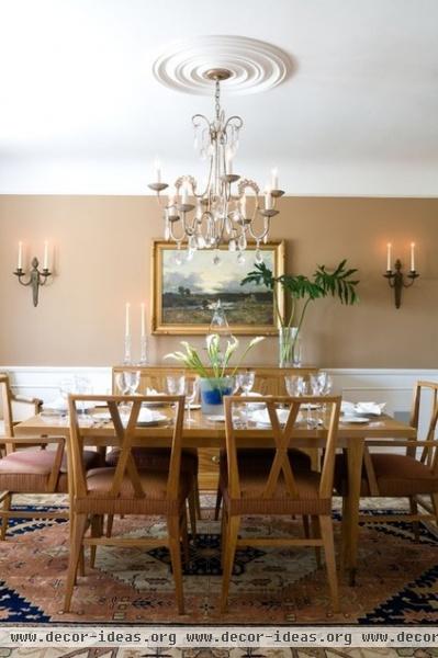 traditional dining room by Steve Wallace Design