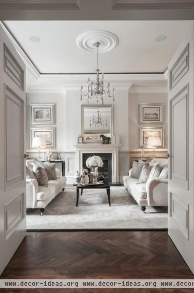 traditional living room by Alexander James Interiors