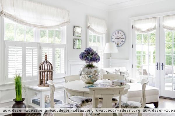 traditional family room by Rikki Snyder