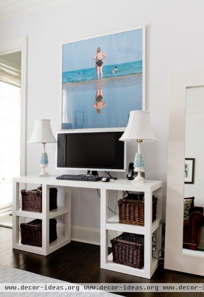 contemporary home office by Rikki Snyder