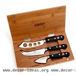 contemporary cheese knives by CutleryAndBeyond