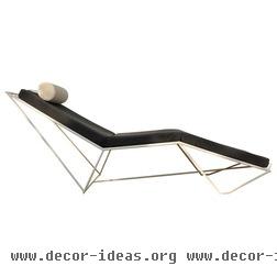 modern outdoor chaise lounges by haskell