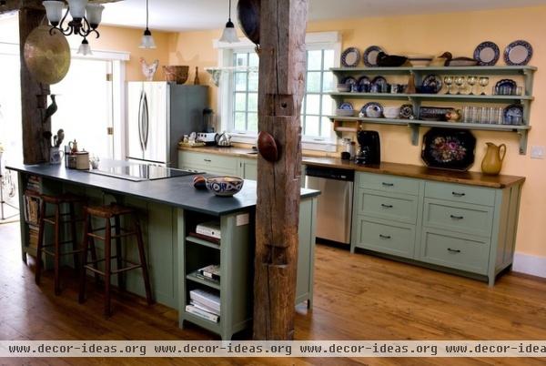 farmhouse kitchen by CustomMade.com