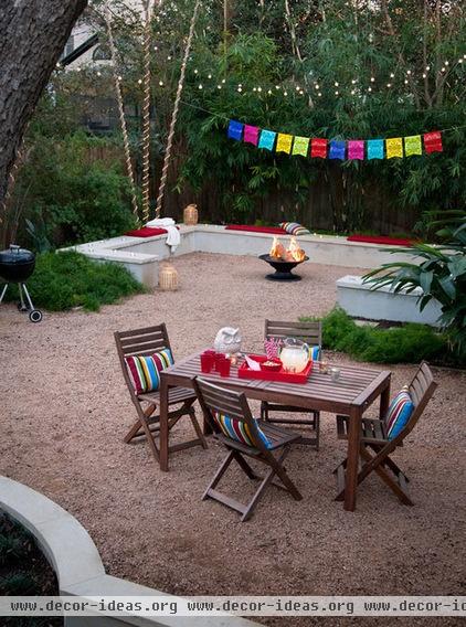 contemporary patio by B. Jane Gardens