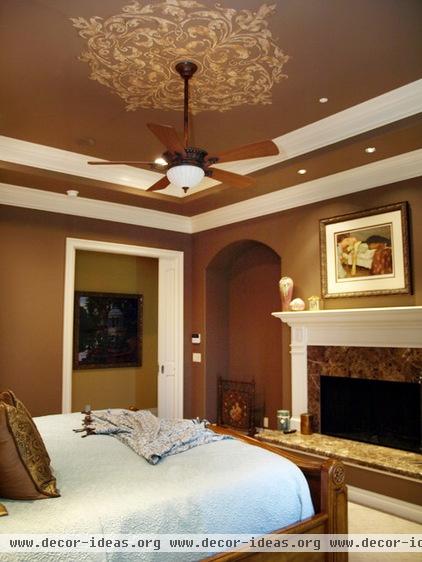 traditional bedroom by BRY design