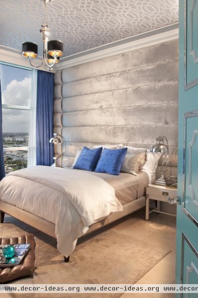 contemporary bedroom by DKOR Interiors Inc.- Interior Designers Miami, FL