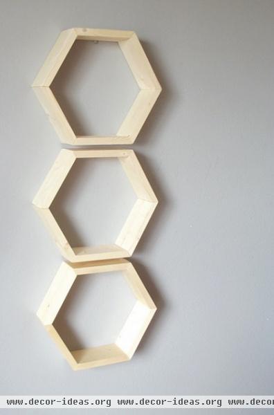 contemporary wall shelves by Etsy