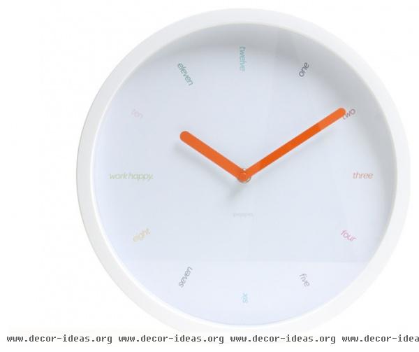 modern clocks by Poppin