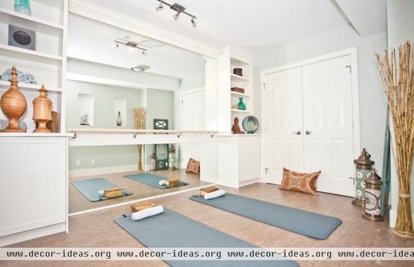 asian home gym by ANA Interiors