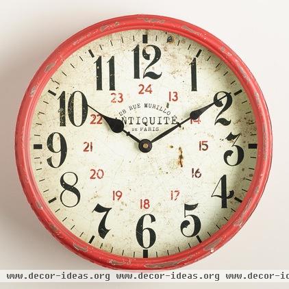 eclectic clocks by Cost Plus World Market