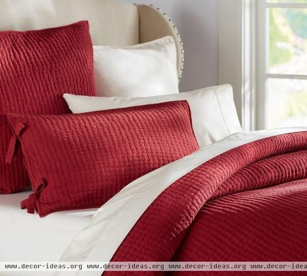 contemporary quilts by Pottery Barn