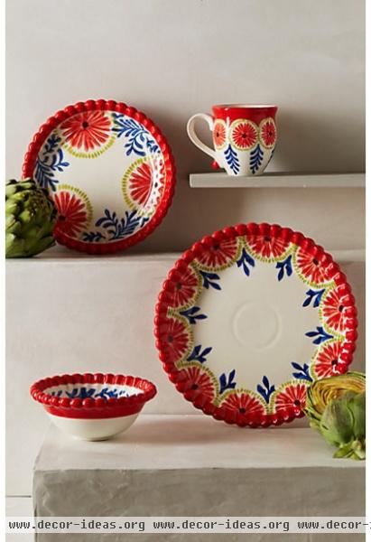 contemporary plates by Anthropologie