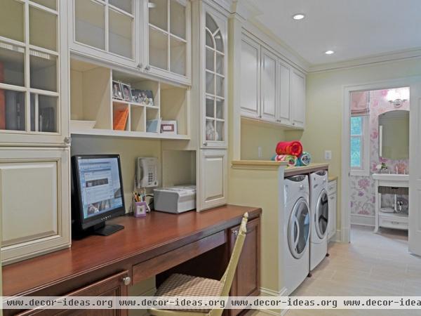 traditional laundry room by Case Design/Remodeling, Inc.