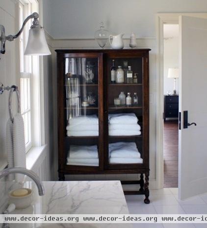 traditional bathroom by Christopher Burns Interiors