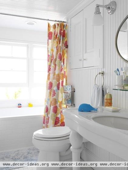 beach style bathroom by Tara Seawright