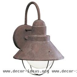 rustic outdoor lighting by Arcadian Home & Lighting