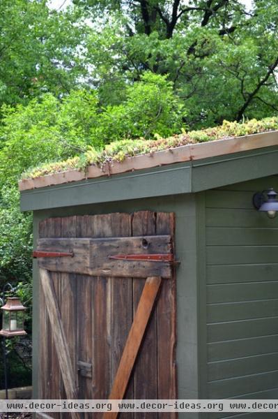 rustic garage and shed by Colleen Brett