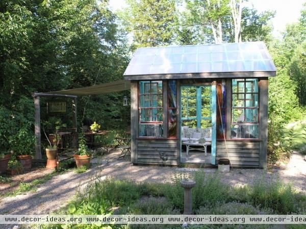 rustic garage and shed by Art Gems