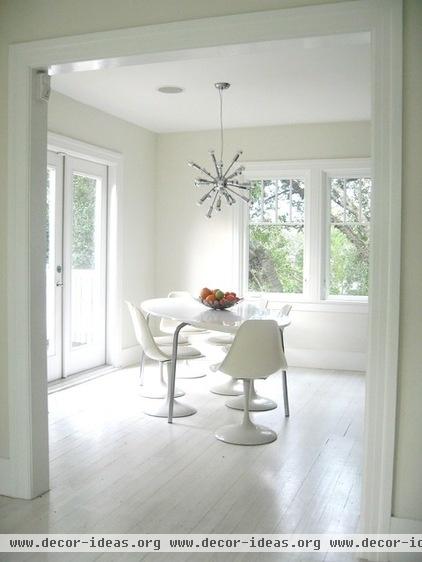 modern dining room by Zero Waste Home