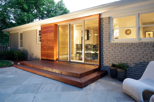 midcentury exterior by Hagan Architects, Inc.