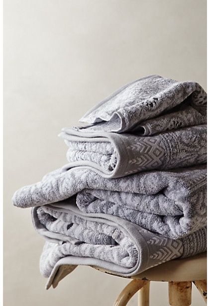 contemporary towels by Anthropologie