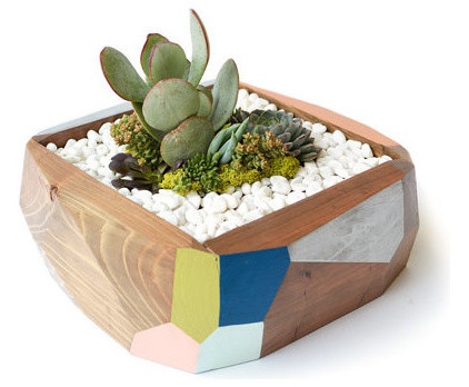 contemporary indoor pots and planters by Etsy